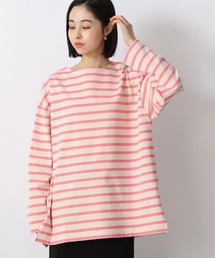 LOWRYS FARM | オーガニックボーダーＬＳ　264145(Tシャツ/カットソー)