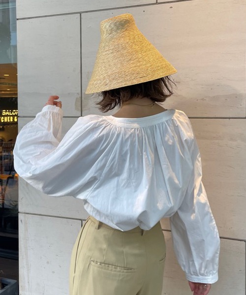 marihoja（マリホジャ）の「marihoja コーンストローハット（ハット