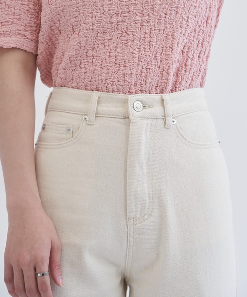 VANNIE U（ヴァニーユー）の「フレアイージーツイルパンツ（その他パンツ・レディース・オレンジ/ブルー/ナチュラル・FREE/S）」の19枚目の写真