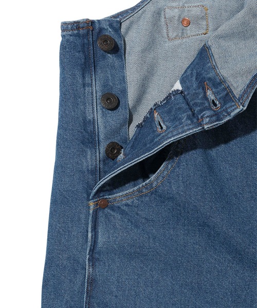 Levi's（リーバイス）の「Levi's(R) RED ユーティリティ オーバーオール RUSSIAN RIVER BLUE（サロペット/オーバーオール・レディース・ダークインディゴブルー・S/M/XS/L）」の12枚目の写真
