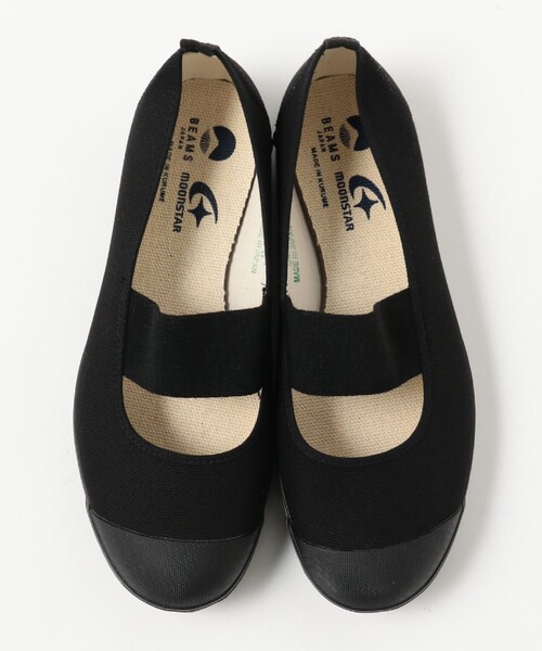 BEAMS JAPAN(ビームス ジャパン)の「MOONSTAR × BEAMS JAPAN / 別注 モノトーン うわばき Ver.2.0(その他シューズ・レディース・ブラック・23/24/25)」の7枚目の写真