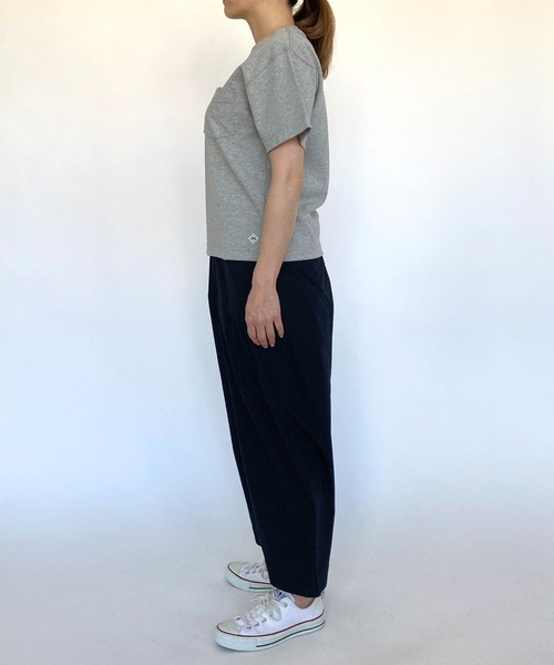 BROOKLYN OVERALL(ブルックリンオーバーオール)の「タックパンツ(その他パンツ・レディース・カーキ/ネイビー・FREE)」の14枚目の写真