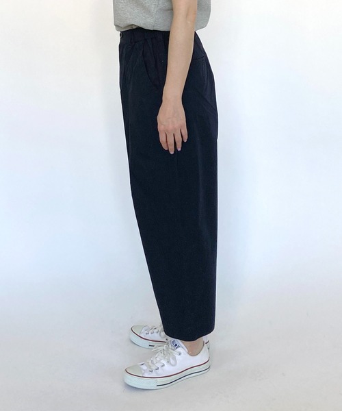 BROOKLYN OVERALL(ブルックリンオーバーオール)の「タックパンツ(その他パンツ・レディース・カーキ/ネイビー・FREE)」の17枚目の写真