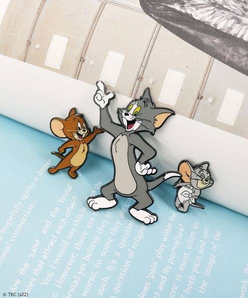 ピンズ・ピンバッジ・缶バッジ Tom 公式】TOMandJERRY ピンズ/単体（バッジ）｜TOM&JERRY（トム