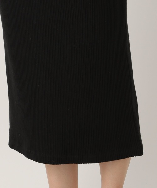 LEPSIM（レプシィム）の「カットリブナロースカート　261245（スカート・レディース・ブラック/ブラウン/ライトグリーン/オレンジ/オフホワイト・FREE/TALL）」の14枚目の写真