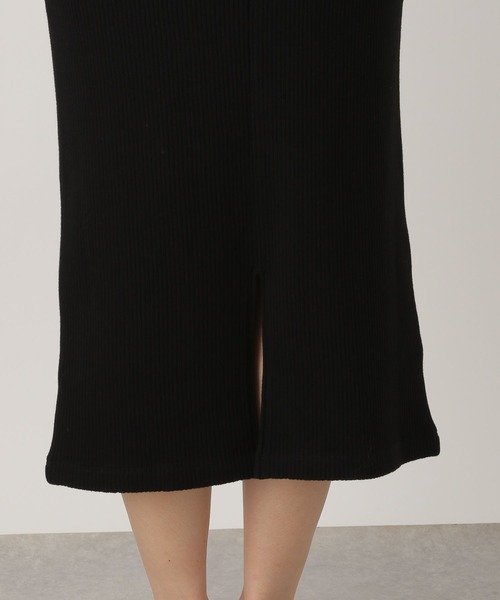 LEPSIM（レプシィム）の「カットリブナロースカート　261245（スカート・レディース・ブラック/ブラウン/ライトグリーン/オレンジ/オフホワイト・FREE/TALL）」の15枚目の写真