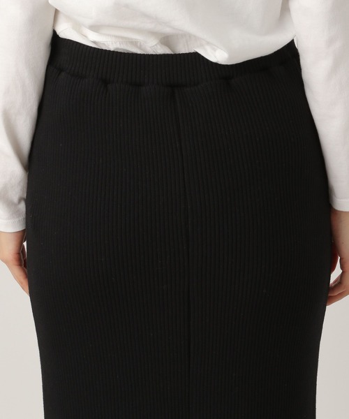 LEPSIM（レプシィム）の「カットリブナロースカート　261245（スカート・レディース・ブラック/ブラウン/ライトグリーン/オレンジ/オフホワイト・FREE/TALL）」の16枚目の写真