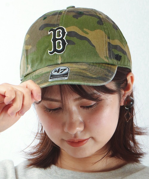 47（フォーティーセブン）の「MLB公認 '47BRAND NY カモフラ ベース
