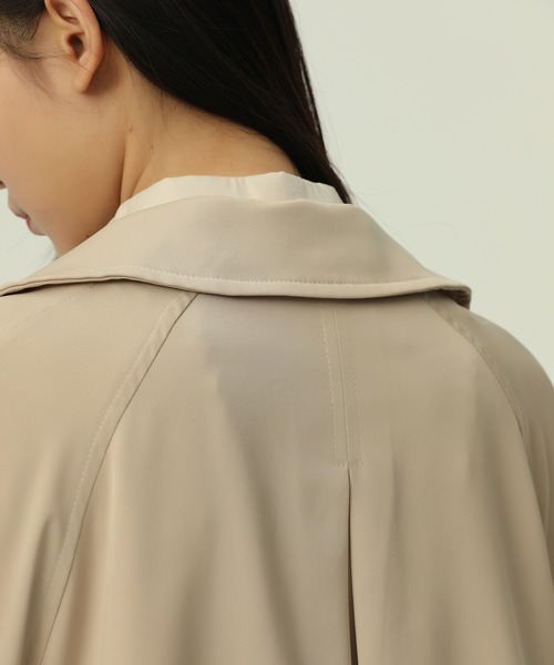 Girly Doll(ガーリードール)の「ロングトレンチコート(トレンチコート・レディース・ブラック/ベージュ・L/M)」の21枚目の写真