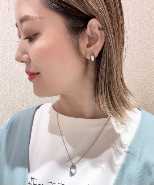 LEPSIM（レプシィム）の「スライドミドルネックレス　274096（ネックレス・レディース・シルバー系その他/ゴールド系その他/ゴールド系その他2・ONE SIZE）」の2枚目の写真