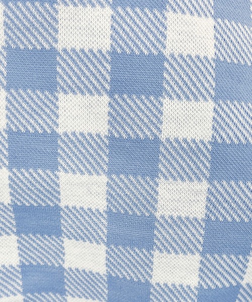 PairPair（ペアペア）の「2点set★チェックカーディガン+カップ付きキャミ（カーディガン/ボレロ・レディース・サックスブルー/ブラック・フリー）」の13枚目の写真