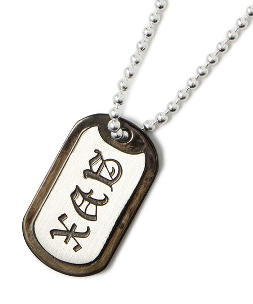 AVIREX(アヴィレックス)の「AVX ドッグタグ/DOG TAG NECKLACE(ネックレス・メンズ・シルバー・FREE)」の3枚目の写真