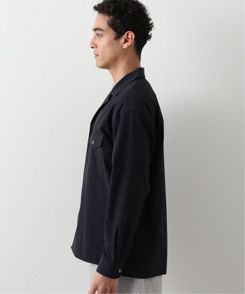 EDIFICE（エディフィス）の「【avancer / アボンシェル】Fly front シャツ（シャツ/ブラウス・メンズ・ベージュ/ネイビー・MEDIUM/LARGE）」の20枚目の写真