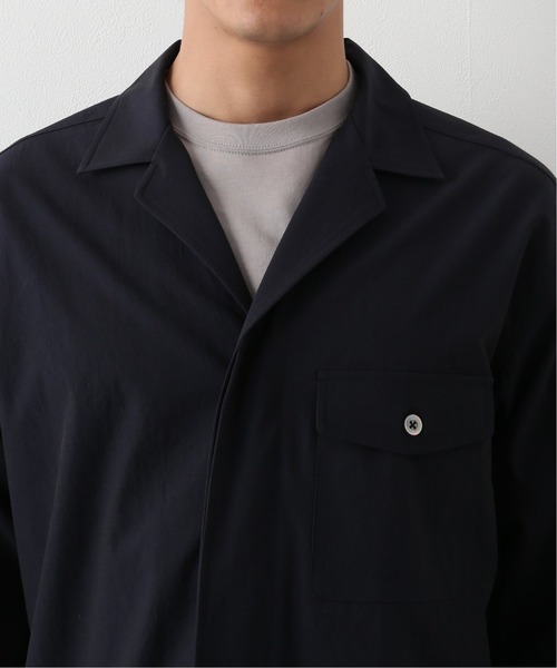 EDIFICE（エディフィス）の「【avancer / アボンシェル】Fly front シャツ（シャツ/ブラウス・メンズ・ベージュ/ネイビー・MEDIUM/LARGE）」の18枚目の写真