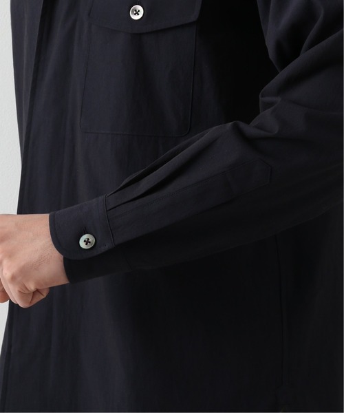 EDIFICE（エディフィス）の「【avancer / アボンシェル】Fly front シャツ（シャツ/ブラウス・メンズ・ベージュ/ネイビー・MEDIUM/LARGE）」の11枚目の写真