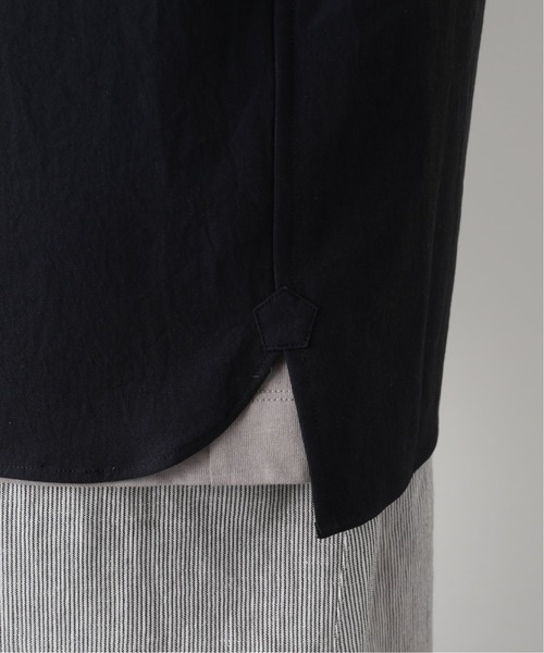 EDIFICE（エディフィス）の「【avancer / アボンシェル】Fly front シャツ（シャツ/ブラウス・メンズ・ベージュ/ネイビー・MEDIUM/LARGE）」の4枚目の写真