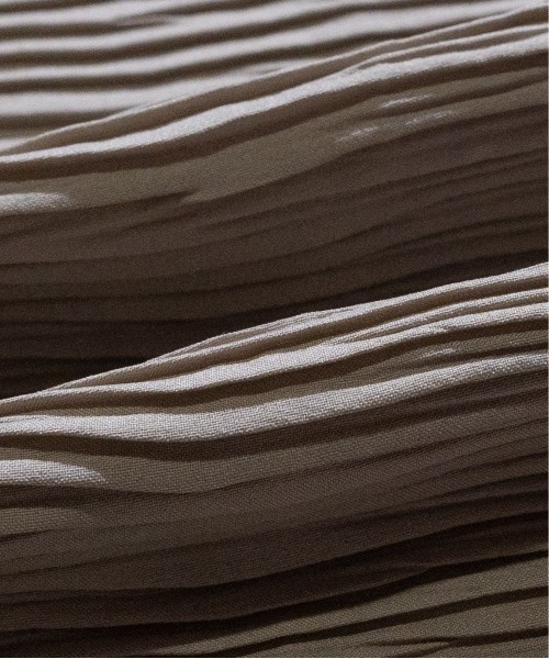 JOHN'S CLOSET（ジョンズクローゼット）の「【13】ランダムプリーツイージーパンツ（その他パンツ・メンズ・ブラック/ベージュ・LARGE/MEDIUM）」の7枚目の写真