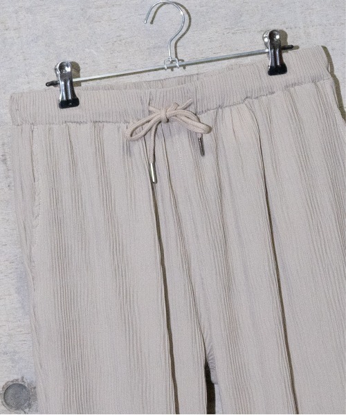 JOHN'S CLOSET（ジョンズクローゼット）の「【13】ランダムプリーツイージーパンツ（その他パンツ・メンズ・ブラック/ベージュ・LARGE/MEDIUM）」の13枚目の写真