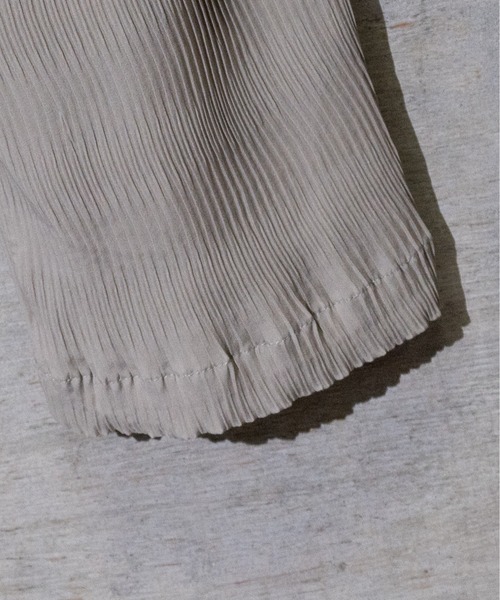 JOHN'S CLOSET（ジョンズクローゼット）の「【13】ランダムプリーツイージーパンツ（その他パンツ・メンズ・ブラック/ベージュ・LARGE/MEDIUM）」の9枚目の写真