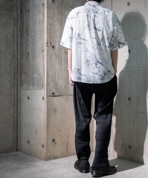 JOHN'S CLOSET（ジョンズクローゼット）の「【13】ランダムプリーツイージーパンツ（その他パンツ・メンズ・ブラック/ベージュ・LARGE/MEDIUM）」の14枚目の写真