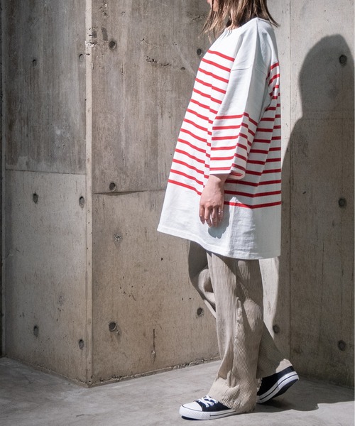 JOHN'S CLOSET（ジョンズクローゼット）の「【13】ランダムプリーツイージーパンツ（その他パンツ・メンズ・ブラック/ベージュ・LARGE/MEDIUM）」の4枚目の写真