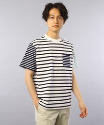 TAKEO KIKUCHI | クレイジー ボーダー カットソー(Tシャツ/カットソー)