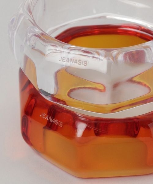 JEANASIS(ジーナシス)の「BIGクリアバングル/273813(バングル/リストバンド・レディース・ブラウン/クリア・FREE)」の6枚目の写真