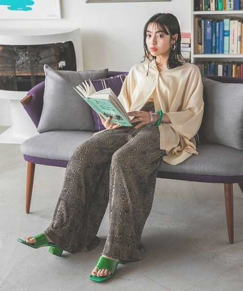 JEANASIS(ジーナシス)の「BIGクリアバングル/273813(バングル/リストバンド・レディース・ブラウン/クリア・FREE)」の8枚目の写真