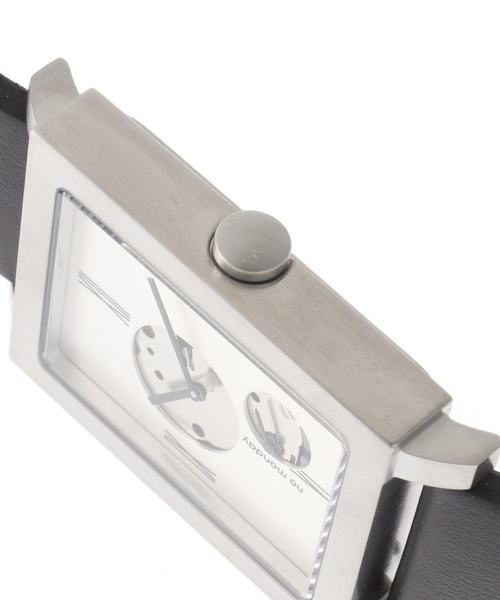 NO Monday（ノーマンデー）の「NO MONDAY Open Heart SilverBlack 56201 39mm【 ウォッチ 】（アナログ腕時計・レディース・シルバー・FREE）」の4枚目の写真