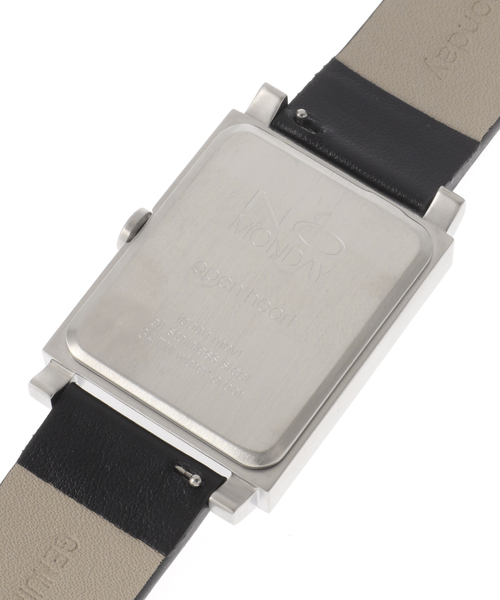 NO Monday（ノーマンデー）の「NO MONDAY Open Heart SilverBlack 56201 39mm【 ウォッチ 】（アナログ腕時計・レディース・シルバー・FREE）」の7枚目の写真