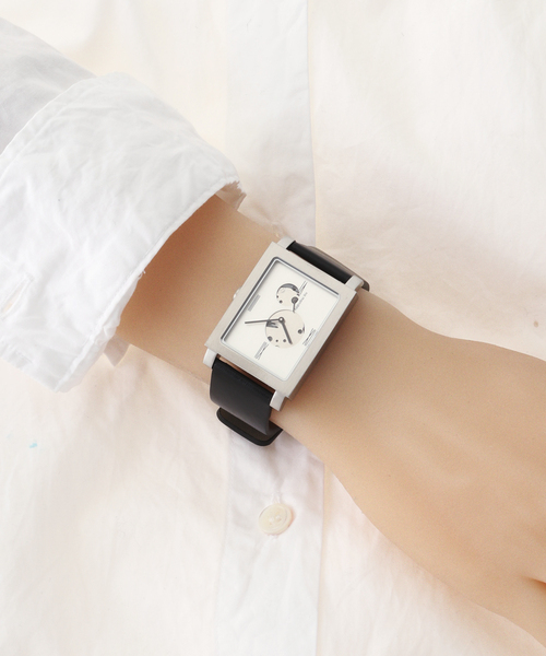 NO Monday（ノーマンデー）の「NO MONDAY Open Heart SilverBlack 56201 39mm【 ウォッチ 】（アナログ腕時計・レディース・シルバー・FREE）」の3枚目の写真