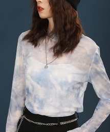 MANGROVE | ハイネックタイダイシアートップス(Tシャツ/カットソー)