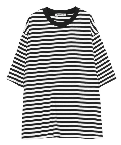 Figments（フィグメンツ）の「ボーダーＴシャツ（Tシャツ/カットソー・レディース・ホワイト/ブルー/グリーン・FREE）」の20枚目の写真