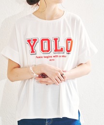 acro | ■2022春夏新作■カラーロゴTシャツ/AC1436(Tシャツ/カットソー)