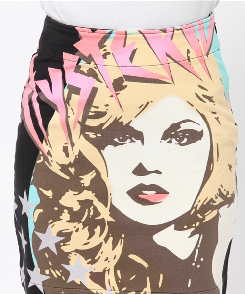 HYSTERIC GLAMOUR（ヒステリックグラマー）の「NEW WAVE#2 pt SK（スカート・レディース・マルチ・MEDIUM/SMALL）」の7枚目の写真