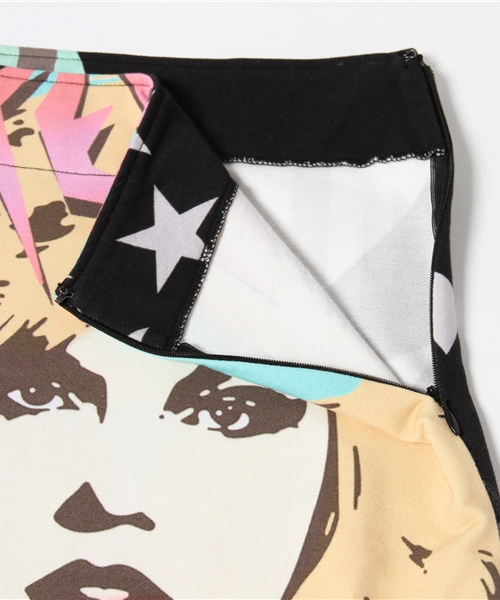 HYSTERIC GLAMOUR（ヒステリックグラマー）の「NEW WAVE#2 pt SK（スカート・レディース・マルチ・MEDIUM/SMALL）」の9枚目の写真