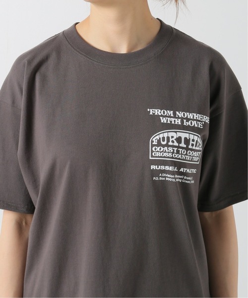 Russell Athletic（ラッセルアスレティック）の「【RUSSELL ATHLETIC】FURTHER print Tシャツ（Tシャツ/カットソー・レディース・ブラック系その他/ホワイト・FREE）」の16枚目の写真