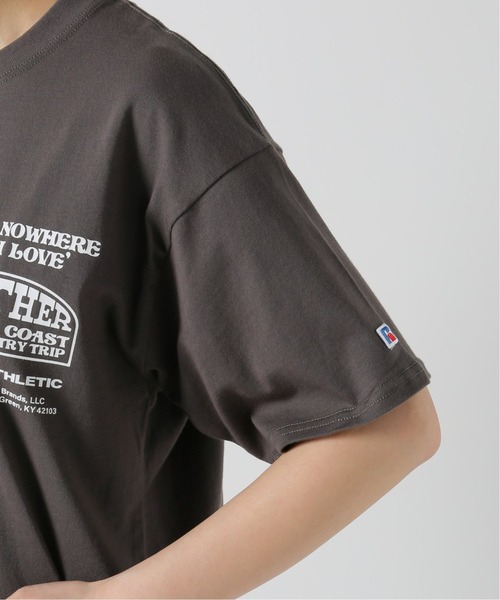 Russell Athletic（ラッセルアスレティック）の「【RUSSELL ATHLETIC】FURTHER print Tシャツ（Tシャツ/カットソー・レディース・ブラック系その他/ホワイト・FREE）」の18枚目の写真