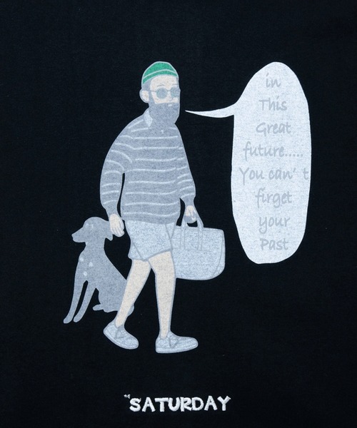 modem design(モデムデザイン)の「MODEM DESIGN/モデムデザイン USATee -NEWおじさんSOLO-(Tシャツ/カットソー・メンズ・ホワイト/ブラック・X-LARGE/LARGE/MEDIUM)」の7枚目の写真