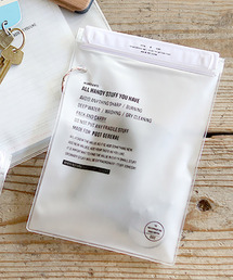 POST GENERAL（ポストジェネラル）の「ポストジェネラル POST GENERAL / ウォータープルーフバッグ M 2枚セット（ポーチ）」