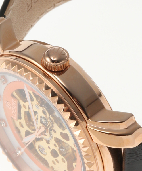 LOBOR(ロバー)の「【LOBOR / ロバー】PREMIER CORNWALL BLACK【 ウォッチ 】(アナログ腕時計・レディース・ピンク・FREE)」の3枚目の写真