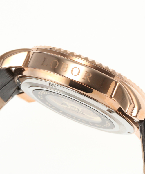 LOBOR(ロバー)の「【LOBOR / ロバー】PREMIER CORNWALL BLACK【 ウォッチ 】(アナログ腕時計・レディース・ピンク・FREE)」の4枚目の写真