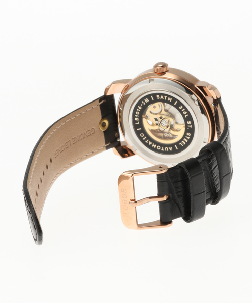 LOBOR(ロバー)の「【LOBOR / ロバー】PREMIER CORNWALL BLACK【 ウォッチ 】(アナログ腕時計・レディース・ピンク・FREE)」の6枚目の写真