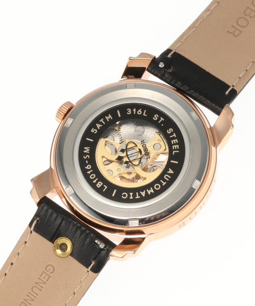 LOBOR(ロバー)の「【LOBOR / ロバー】PREMIER CORNWALL BLACK【 ウォッチ 】(アナログ腕時計・レディース・ピンク・FREE)」の7枚目の写真