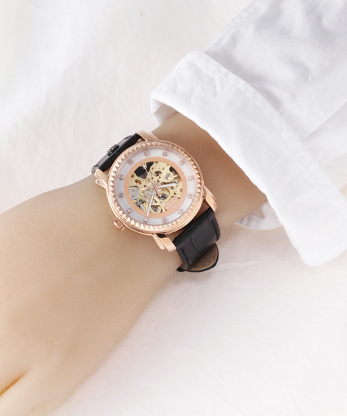 LOBOR(ロバー)の「【LOBOR / ロバー】PREMIER CORNWALL BLACK【 ウォッチ 】(アナログ腕時計・レディース・ピンク・FREE)」の9枚目の写真