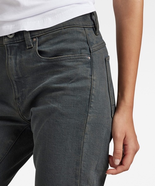 G-STAR(ジースター)の「LHANA SKINNY JEANS/ハイウエストスキニージーンズ/L30(デニムパンツ・レディース・グレー・24/28/26/28/25/28/27/28/28/28/26/30/25/30/24/30)」の4枚目の写真