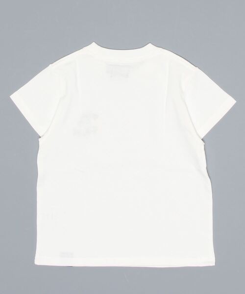 JUNKSOUL(ジャンクソウル)の「RIVERSIDECLUTURE / カメレオン刺繍ワンポイント Tシャツ (M4)(Tシャツ/カットソー・キッズ・杢グレー/ホワイト/ブラック・110cm/130cm/160cm/120cm/150cm/100cm/140cm)」の9枚目の写真