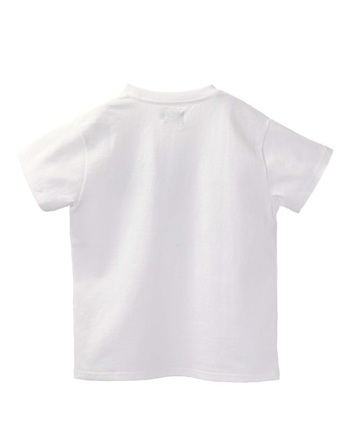 JUNKSOUL(ジャンクソウル)の「RIVERSIDECLUTURE / カメレオン刺繍ワンポイント Tシャツ (M4)(Tシャツ/カットソー・キッズ・杢グレー/ホワイト/ブラック・110cm/130cm/160cm/120cm/150cm/100cm/140cm)」の4枚目の写真