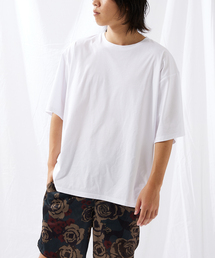 【接触冷感】SCTC70 ひんやりコットン オーバーサイズTシャツ