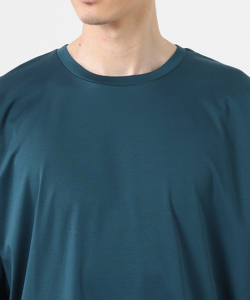 JOURNAL STANDARD（ジャーナルスタンダード）の「【接触冷感】SCTC70 ひんやりコットン オーバーサイズTシャツ（Tシャツ/カットソー・メンズ・ホワイト/ベージュ/ライトグリーン/アーミー/ブラック系その他・SMALL/MEDIUM/LARGE）」の11枚目の写真